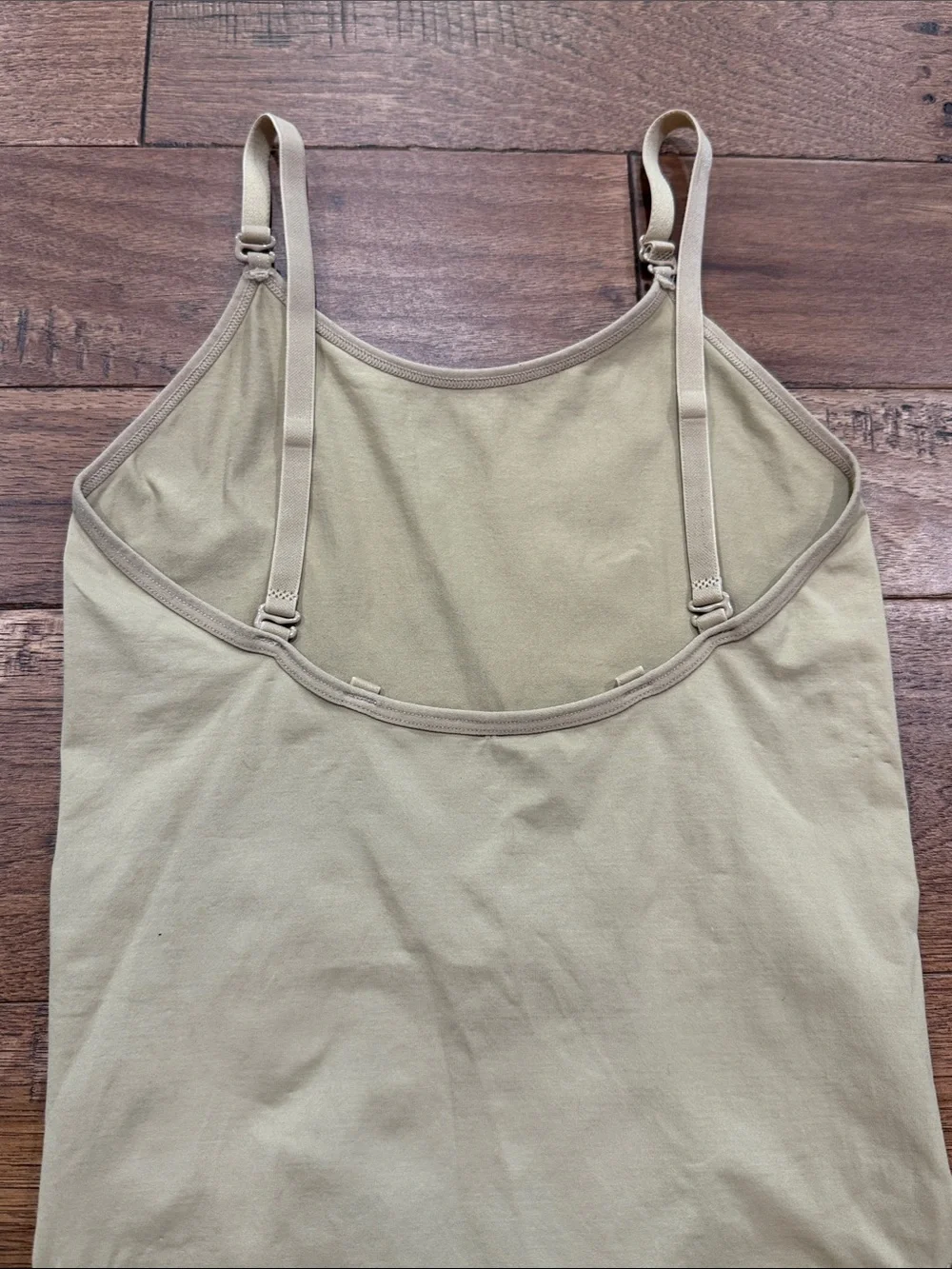 Stelle Girls Nude Camisole Leotard Adjustable Straps - Size L
